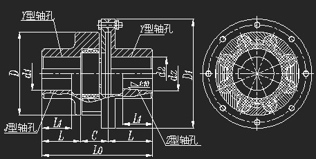 LXD(XLD)星形弹性联轴器